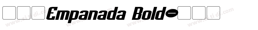 字体名Empanada Bold字体转换
